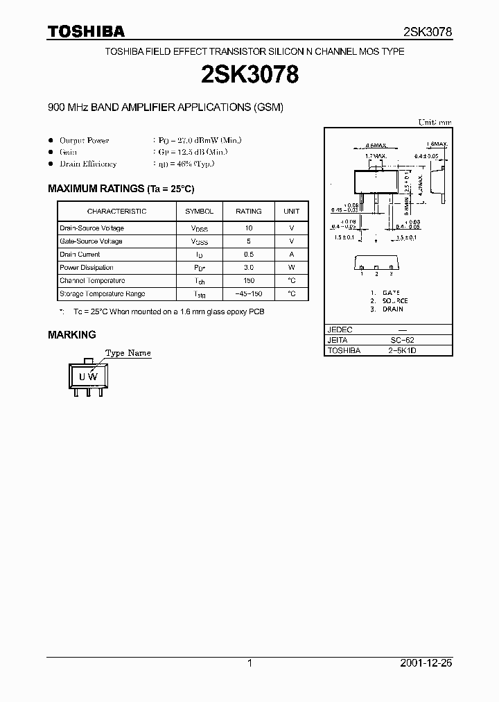 2SK3078_1303268.PDF Datasheet
