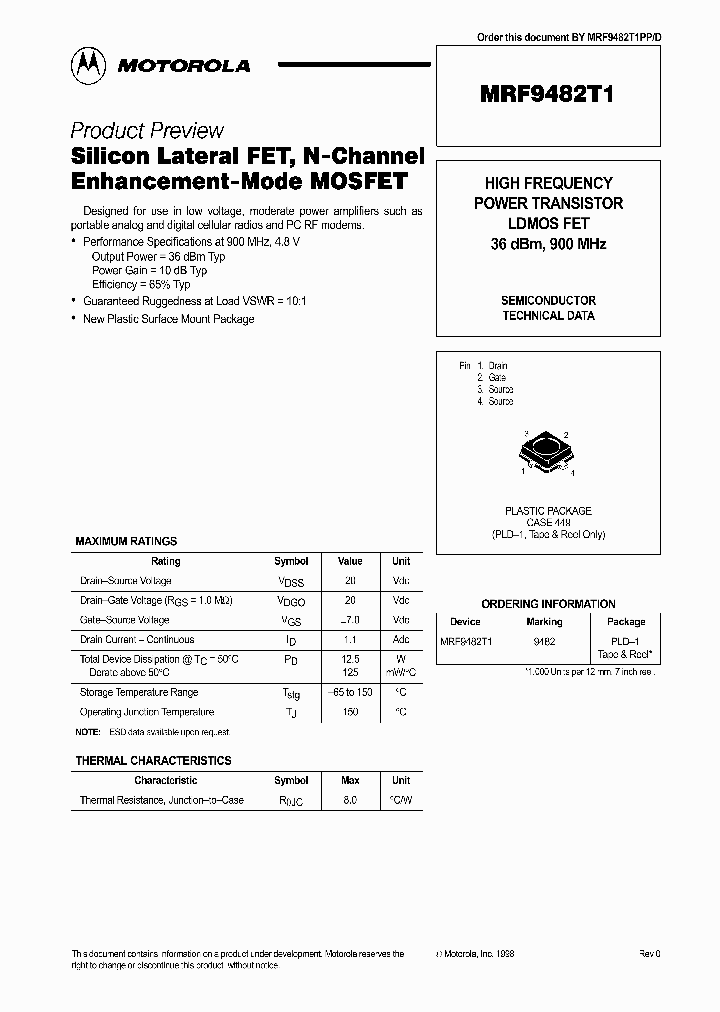 MRF9482T1_771996.PDF Datasheet
