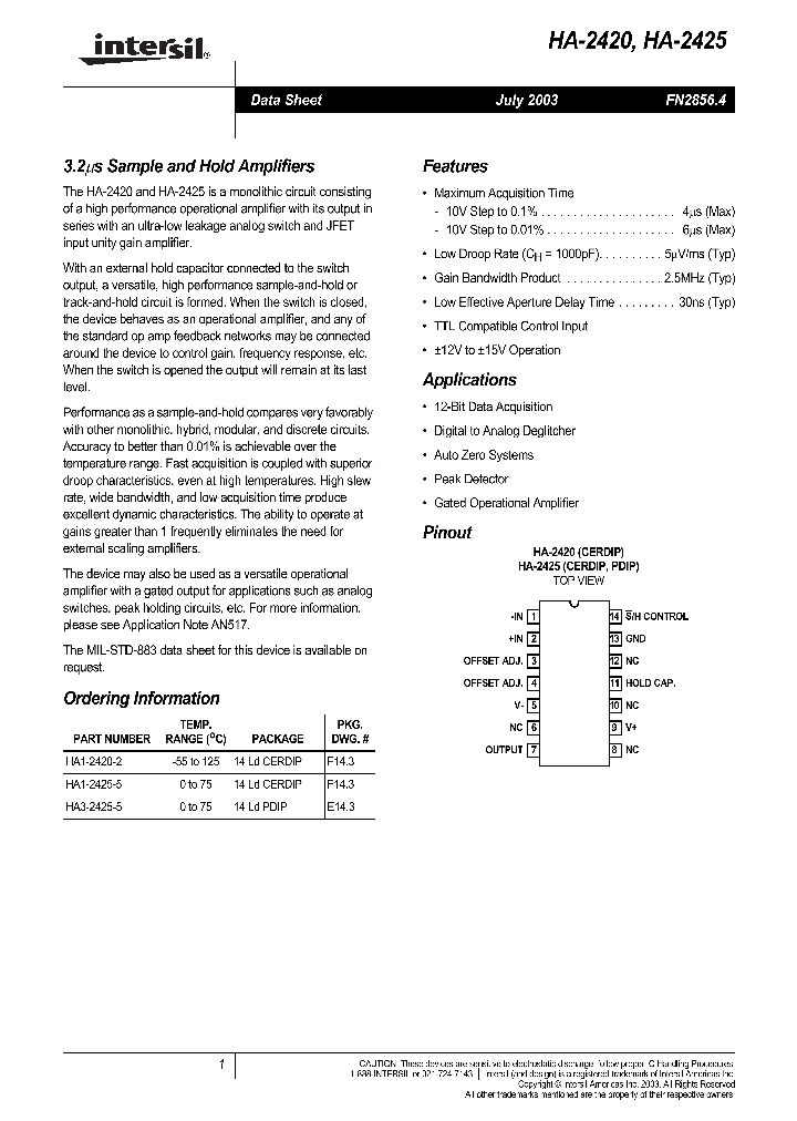 HA-2425_1310570.PDF Datasheet
