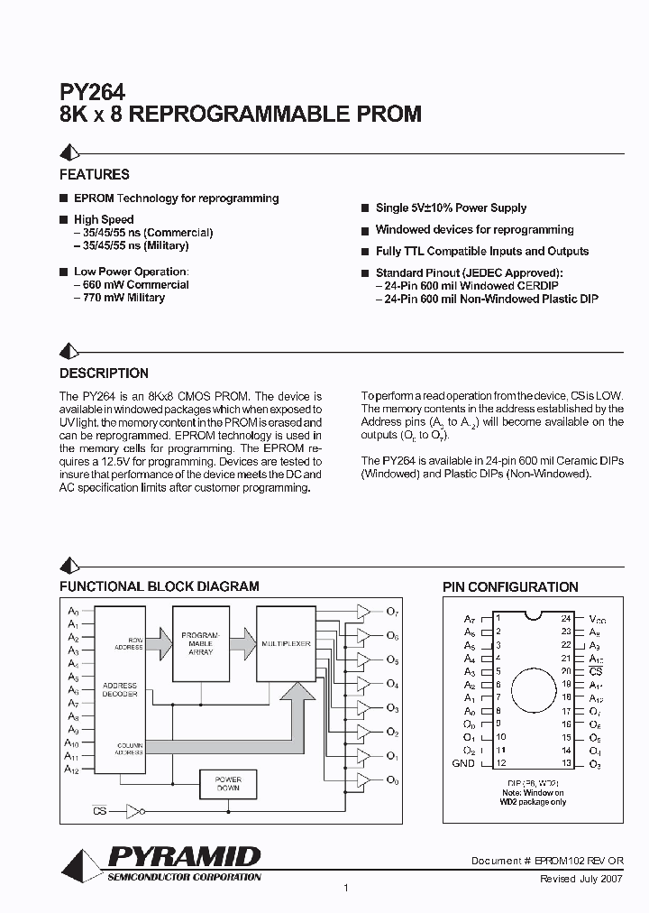 PY264_771940.PDF Datasheet