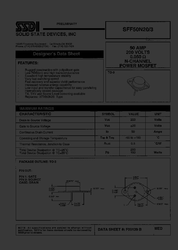 SFF50N203_774217.PDF Datasheet