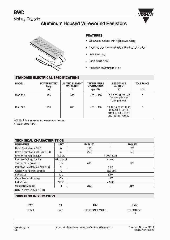 BWD_1312954.PDF Datasheet