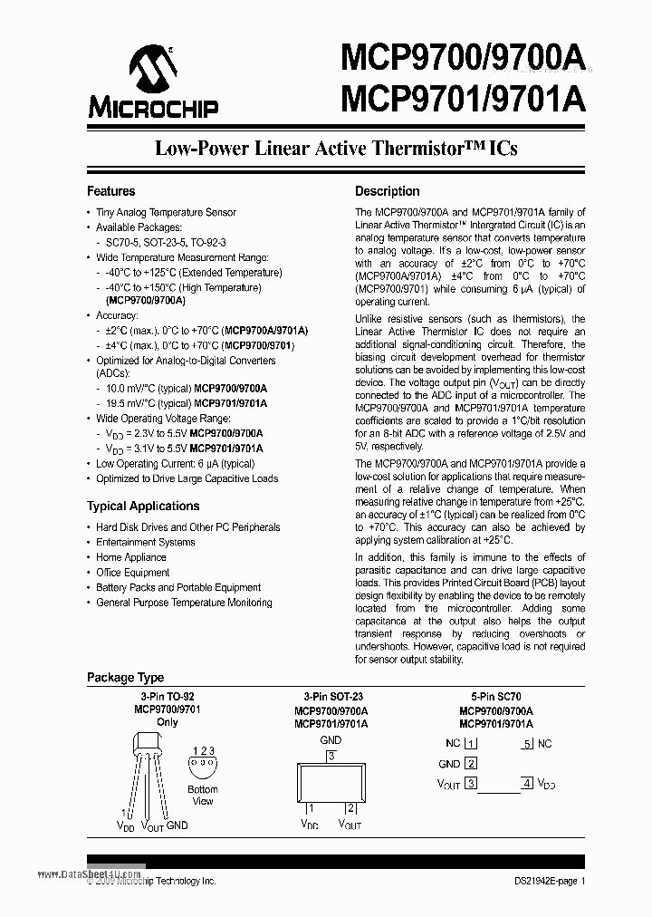 MCP9700A_934034.PDF Datasheet