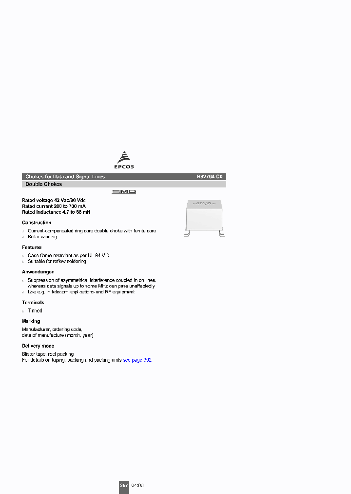 B82794-C0106-N465_780690.PDF Datasheet