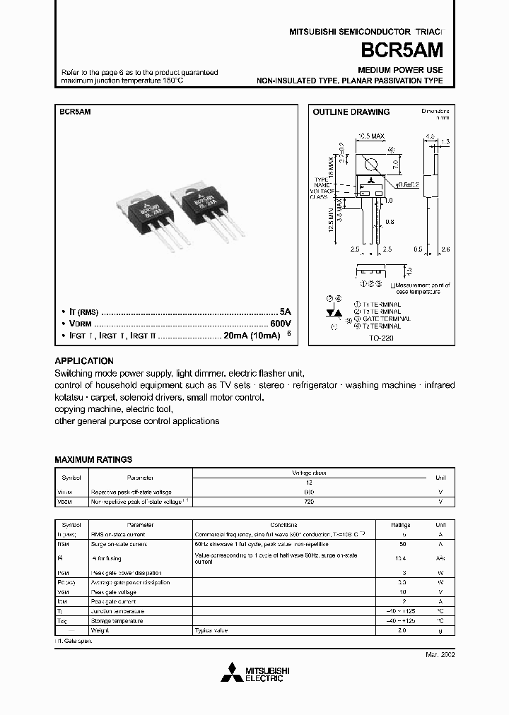 BCR5AM-8_1321603.PDF Datasheet