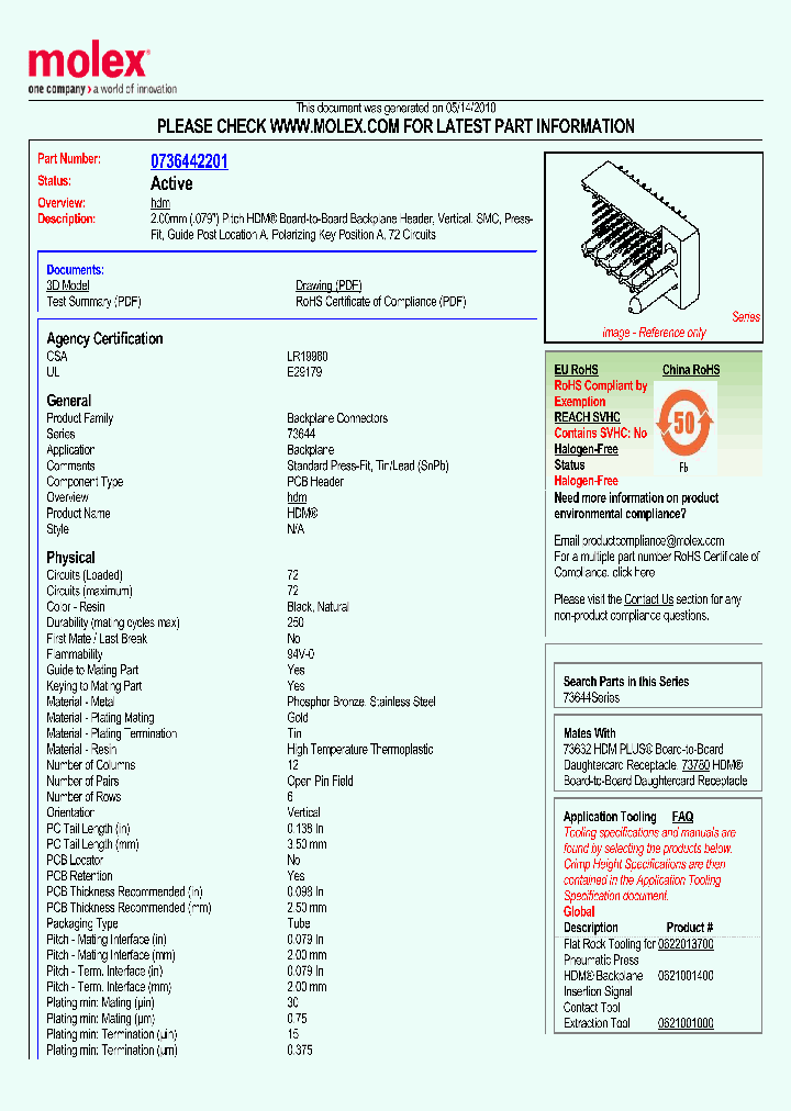 73644-2201_1327806.PDF Datasheet