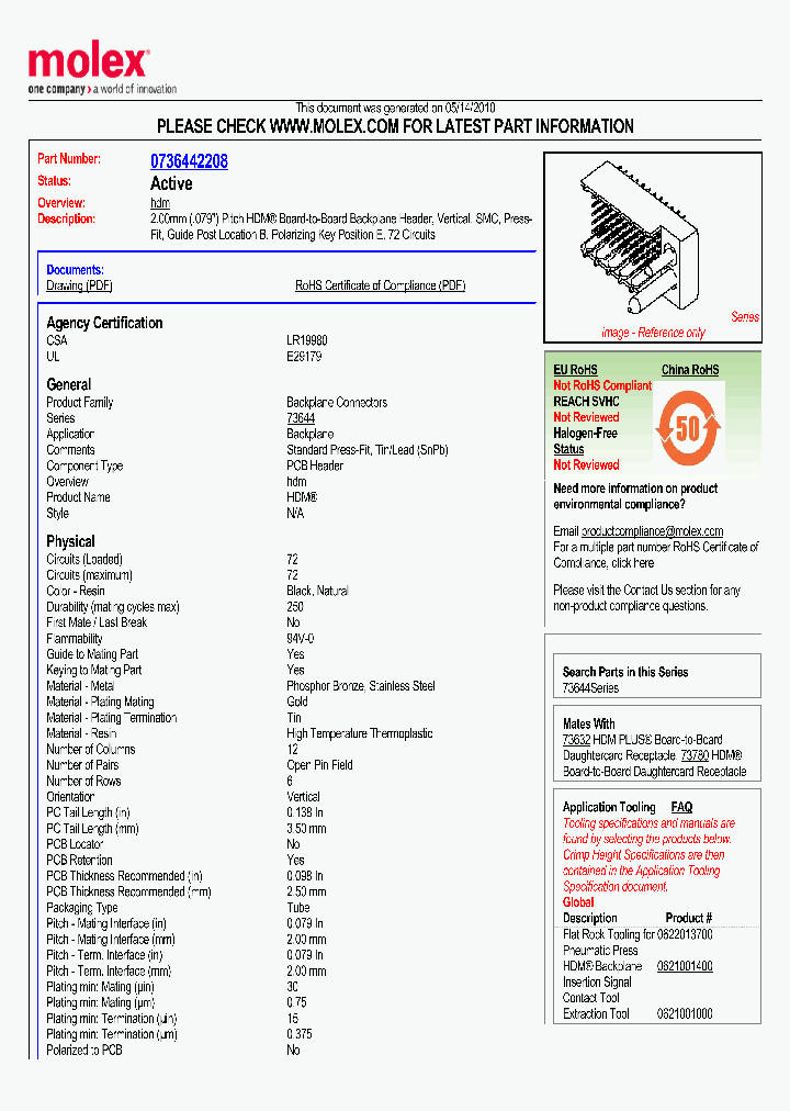 SDA-73644-2208_1327812.PDF Datasheet