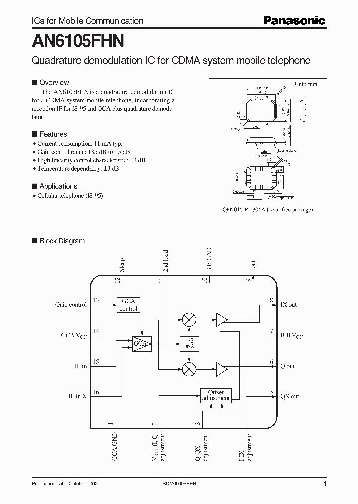 AN6105FHN_1322373.PDF Datasheet