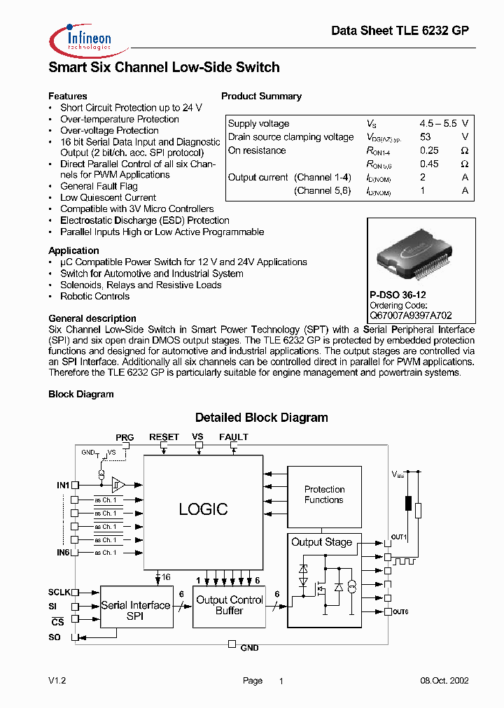 TLE6232GP_1321375.PDF Datasheet