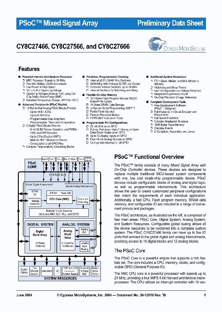 CY8C27466-24PXI_1330698.PDF Datasheet