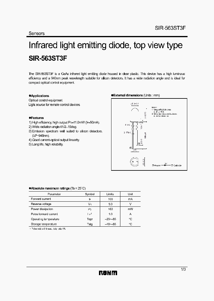 SIR-563ST3F_1318877.PDF Datasheet