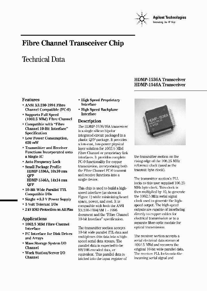 HDMP-1536A_1330524.PDF Datasheet