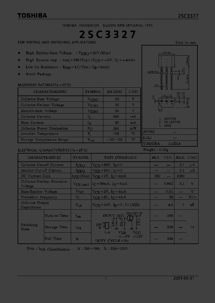 2SC3327_1334801.PDF Datasheet