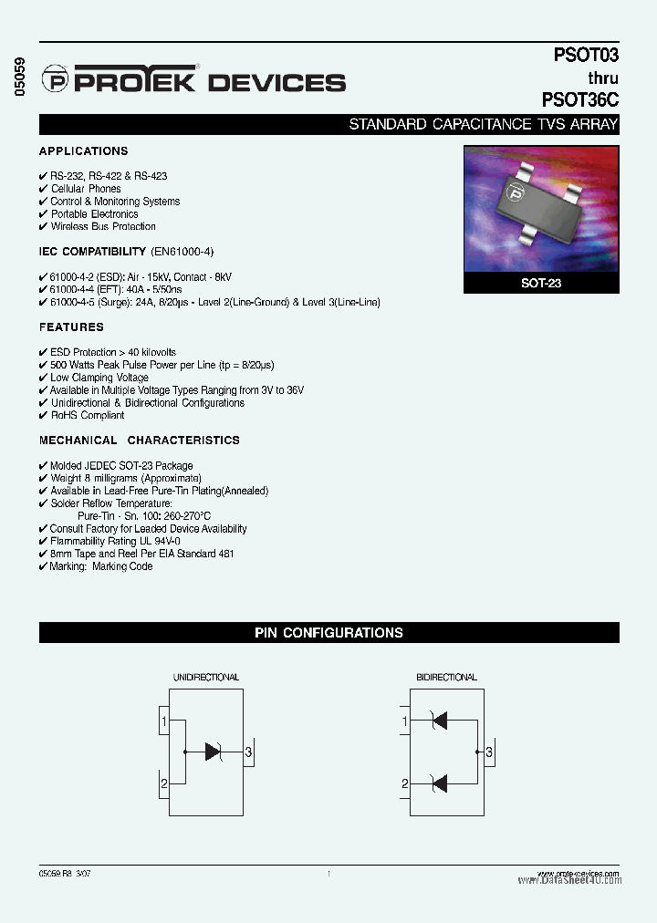 PSOT03_930494.PDF Datasheet