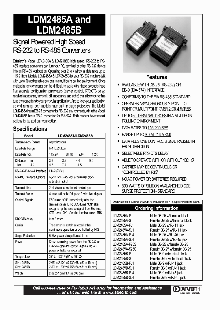 LDM2485A-PJ4_1334937.PDF Datasheet