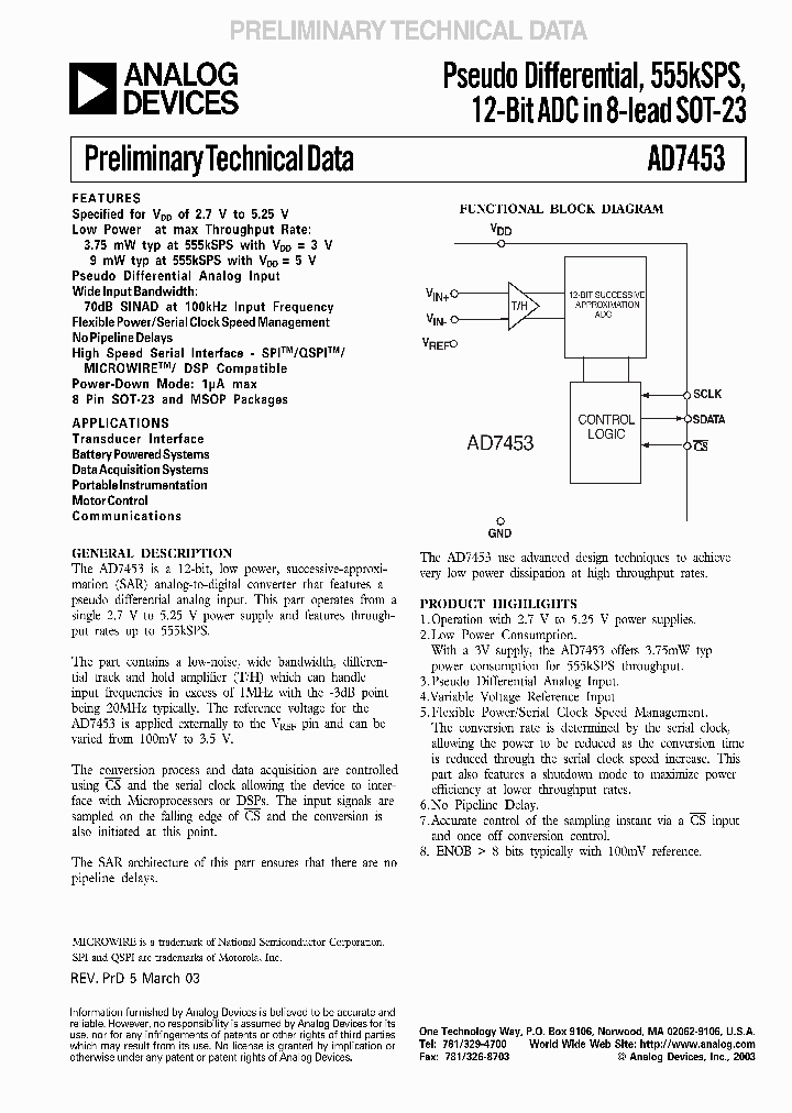 AD7453_791756.PDF Datasheet