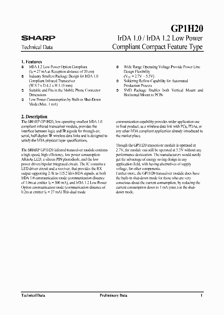 GP1H20_791758.PDF Datasheet