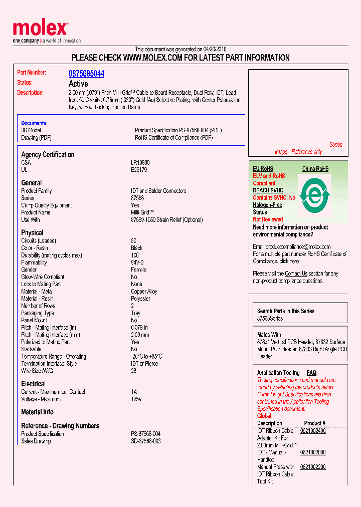 87568-5044_1340624.PDF Datasheet