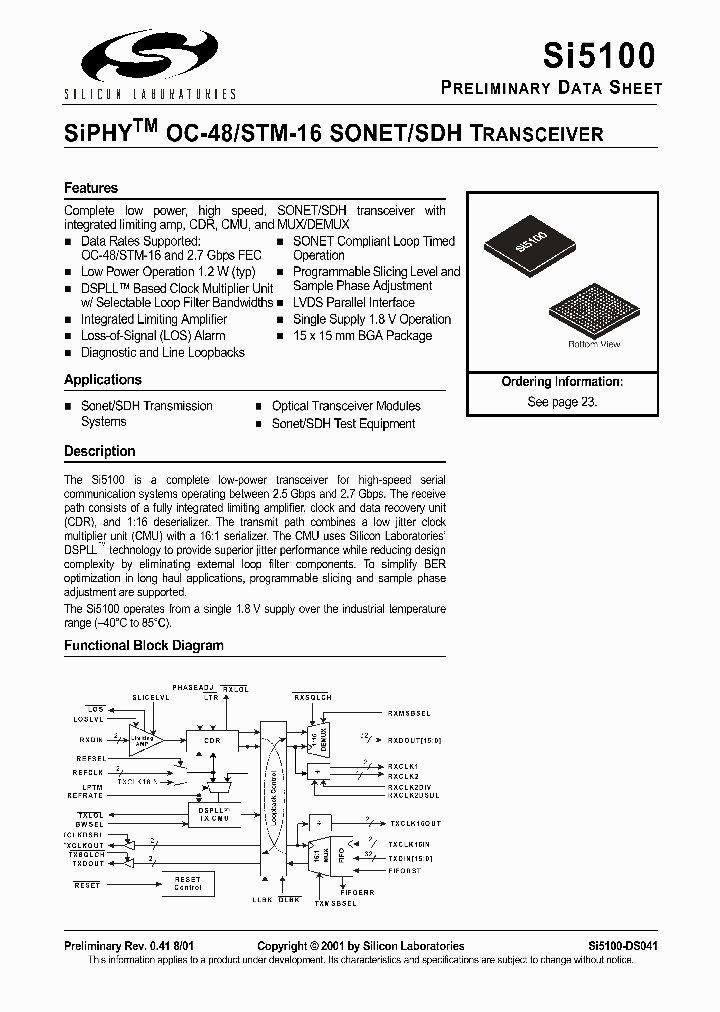 SI5100_1353060.PDF Datasheet