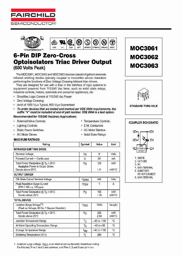 MOC3062-M_1357996.PDF Datasheet