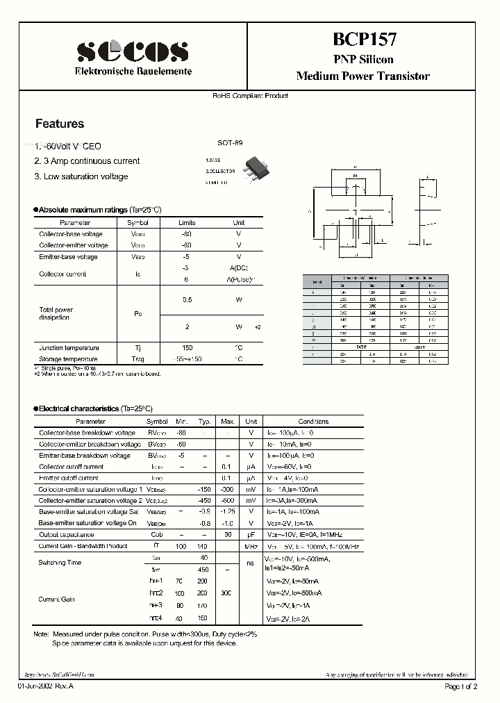 BCP157_939496.PDF Datasheet