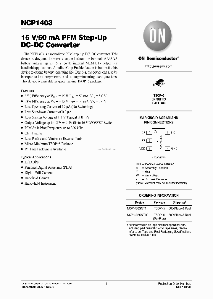 NCP1403_1029023.PDF Datasheet