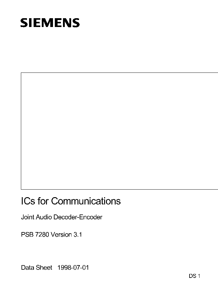 PSB7280-FV31_1387270.PDF Datasheet