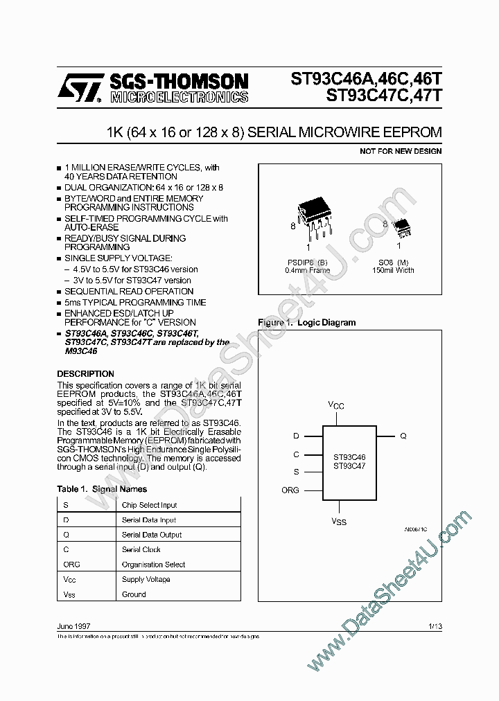 ST93C46A_1108331.PDF Datasheet