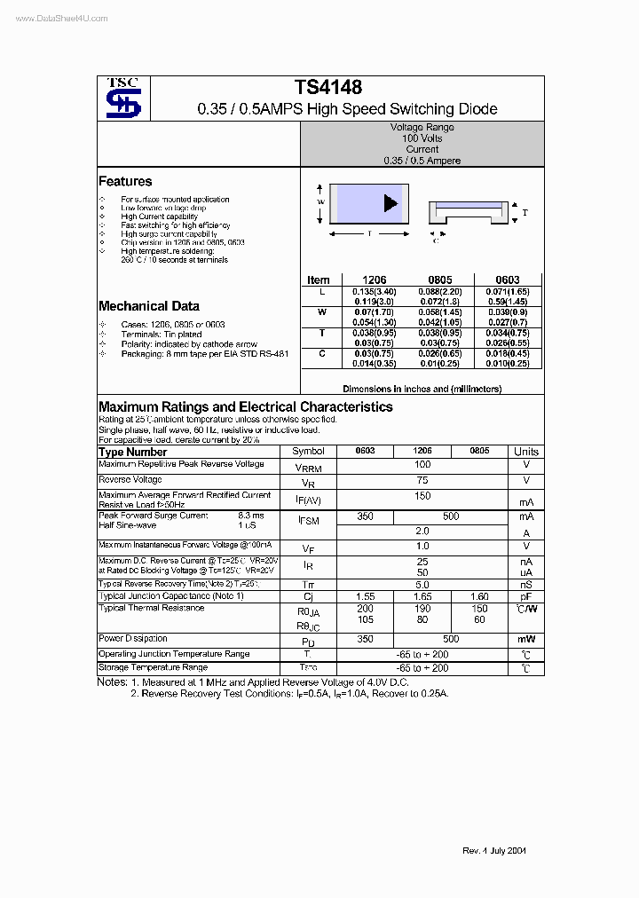TS4148_1094037.PDF Datasheet