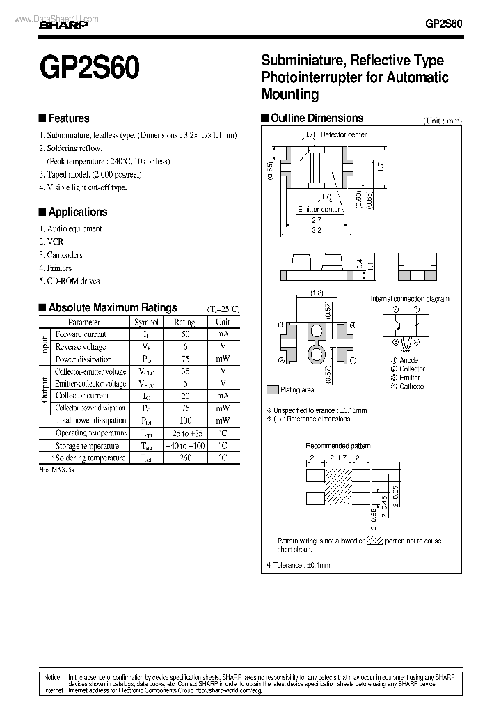 GP2S60_1202564.PDF Datasheet