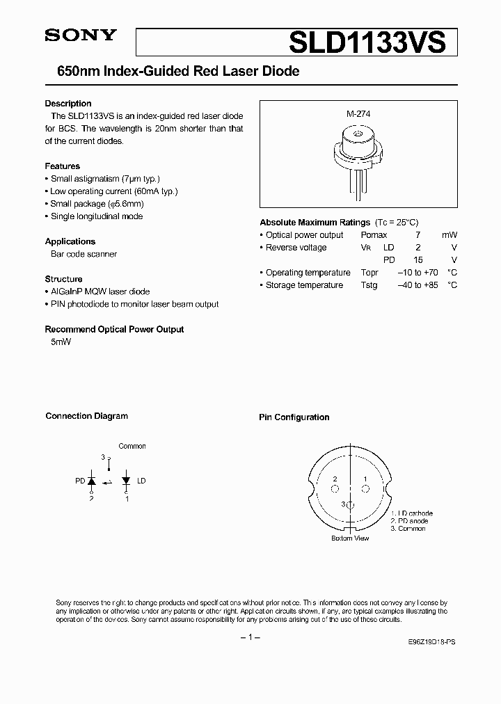 SLD1133VS_1385712.PDF Datasheet