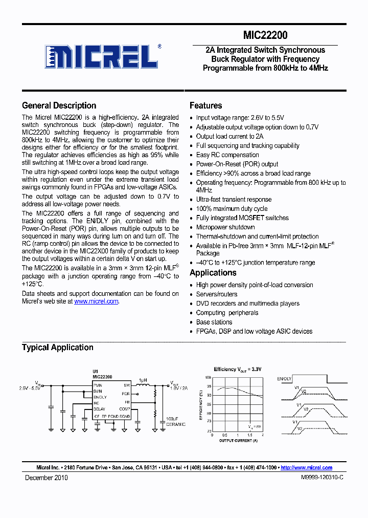 MIC22200_1380444.PDF Datasheet