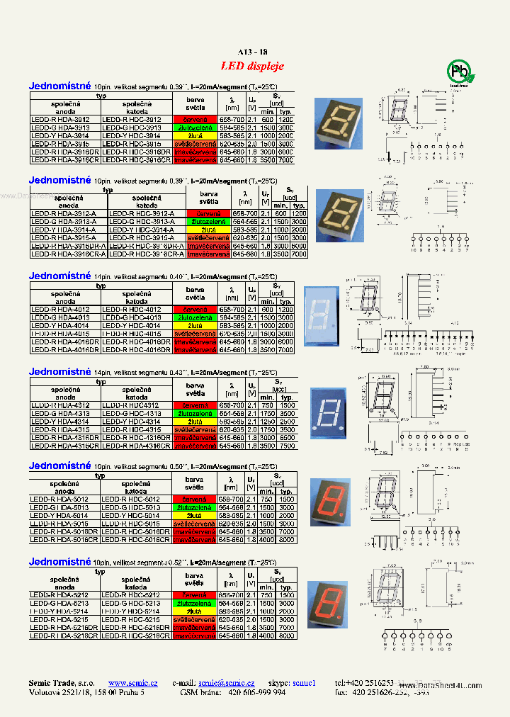 HDA-39XX_1216746.PDF Datasheet
