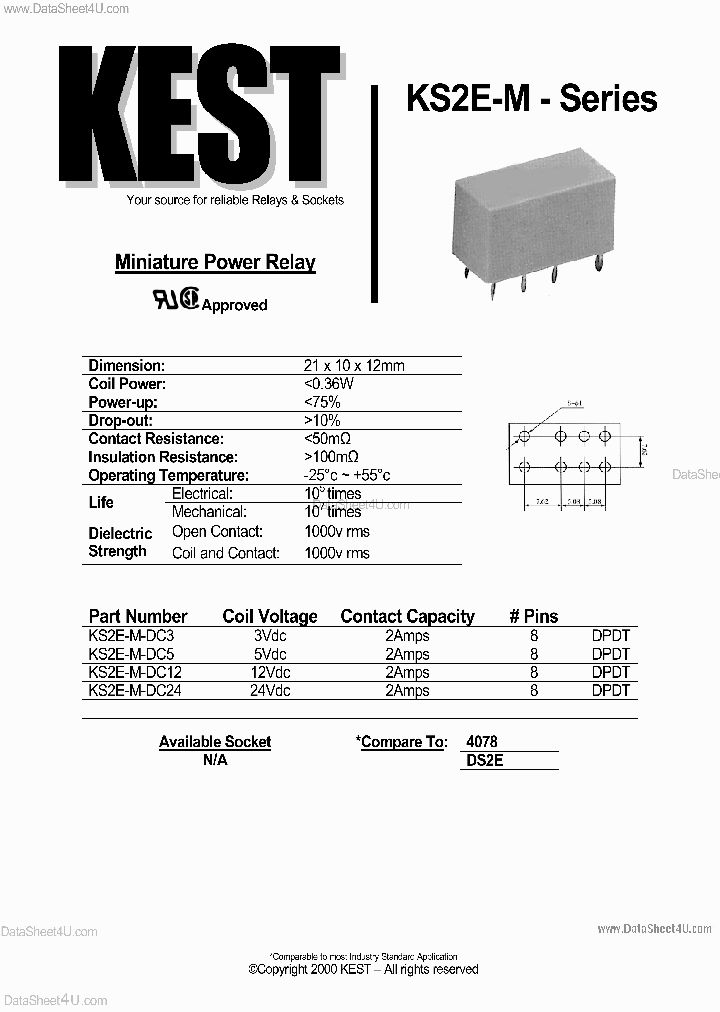 KS2E-M-DC12_1231660.PDF Datasheet
