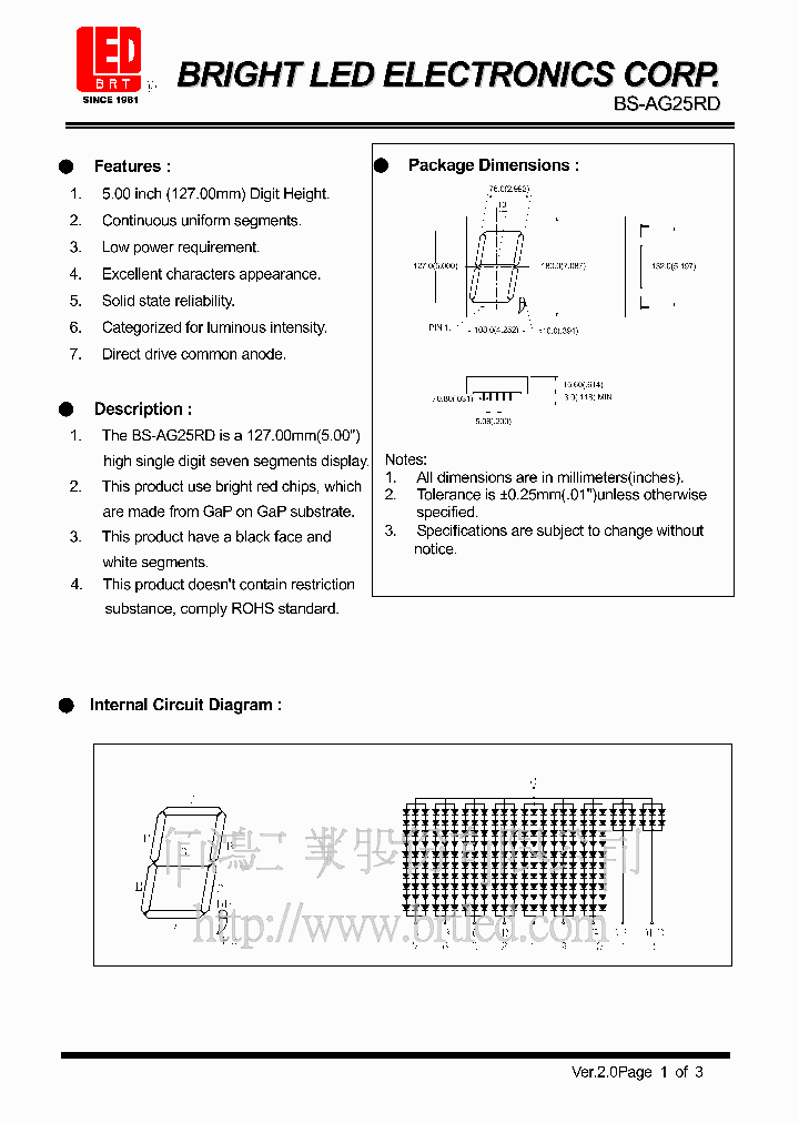 BS-AG25RD_1386380.PDF Datasheet
