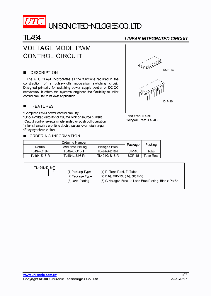 TL494_1384532.PDF Datasheet