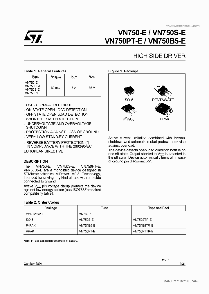 VN750B5-E_1223691.PDF Datasheet
