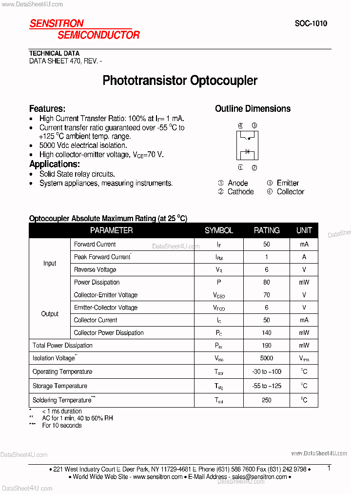 SOC1010_1236593.PDF Datasheet