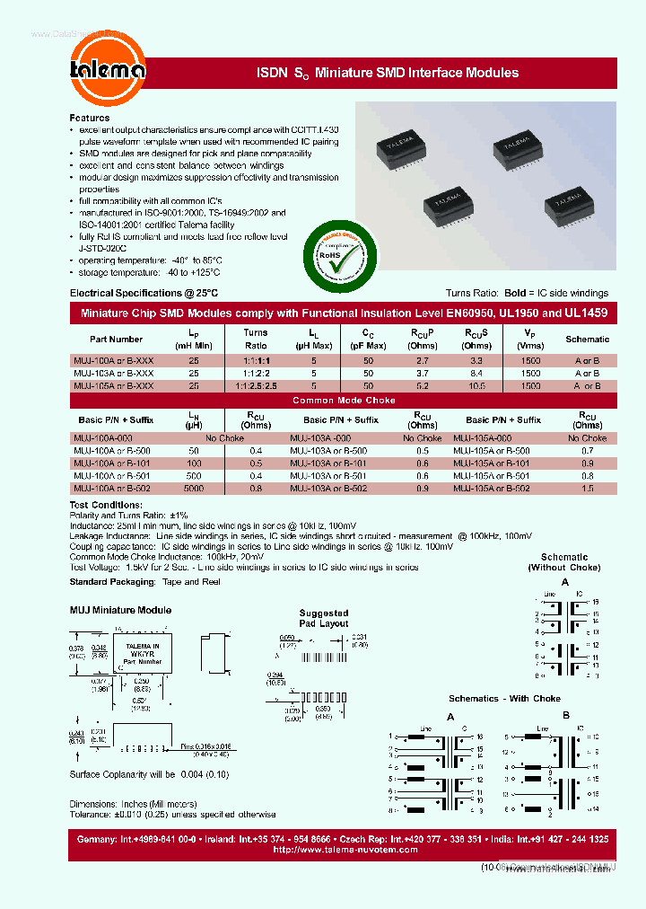 MUJ-100A_1240401.PDF Datasheet
