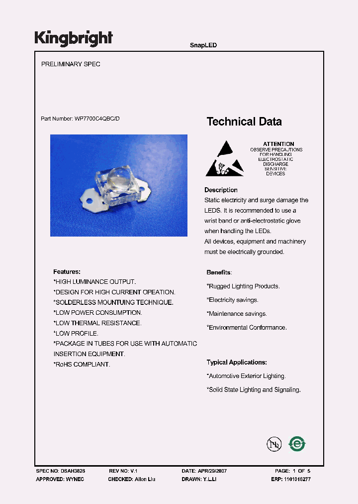 WP7700C4VGCZ_809669.PDF Datasheet