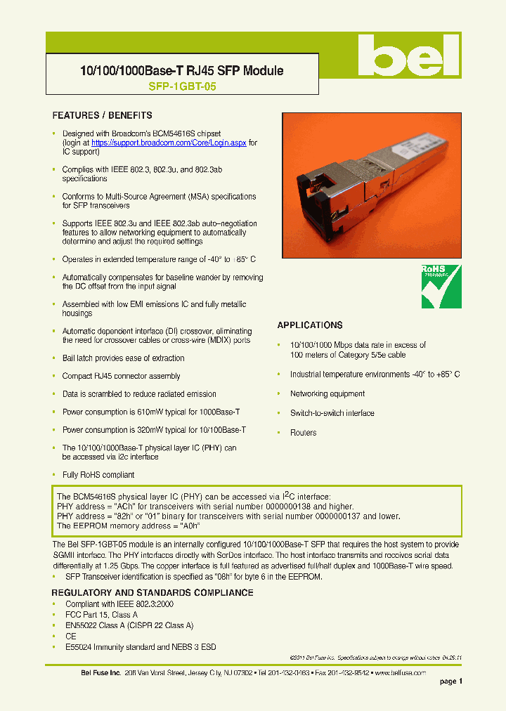 SFP-1GBT-05_1392899.PDF Datasheet