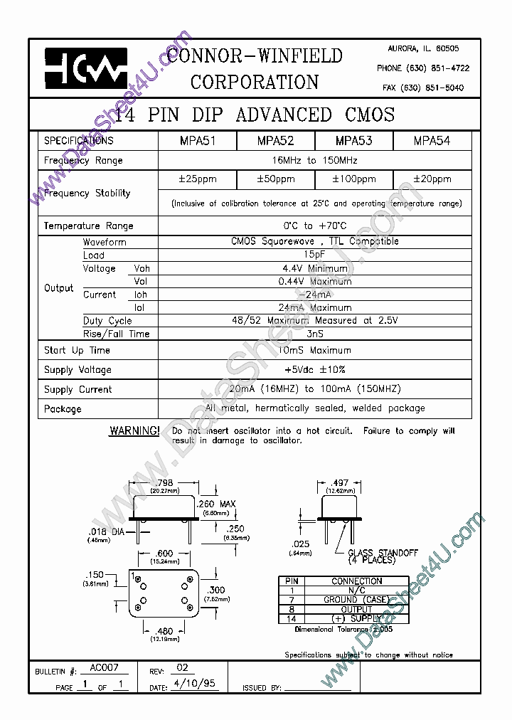 MPA51_1256186.PDF Datasheet