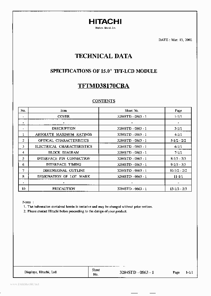 TFTMD38170CBA_1256179.PDF Datasheet