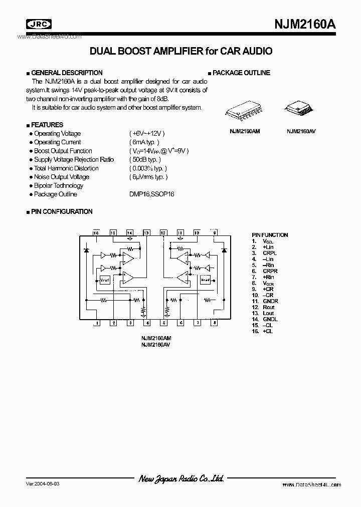 NJM2160A_1293631.PDF Datasheet