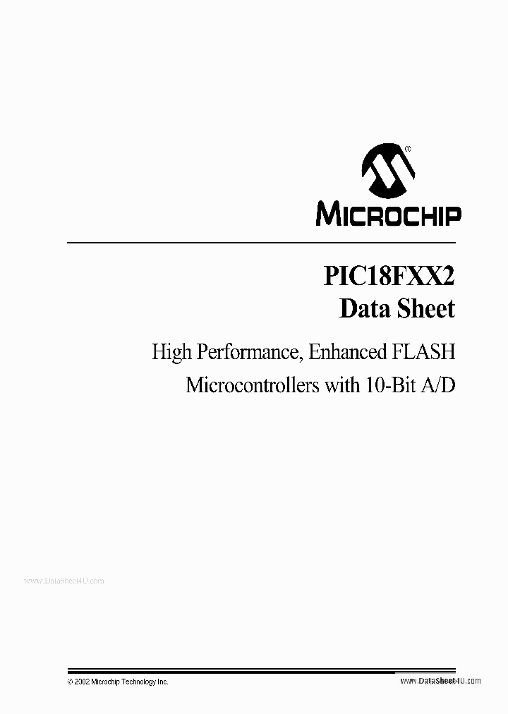 PIC18FXX2_1297900.PDF Datasheet