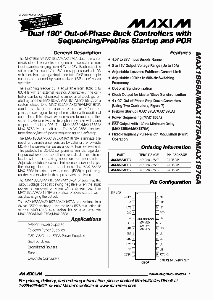 MAX1858_1419377.PDF Datasheet