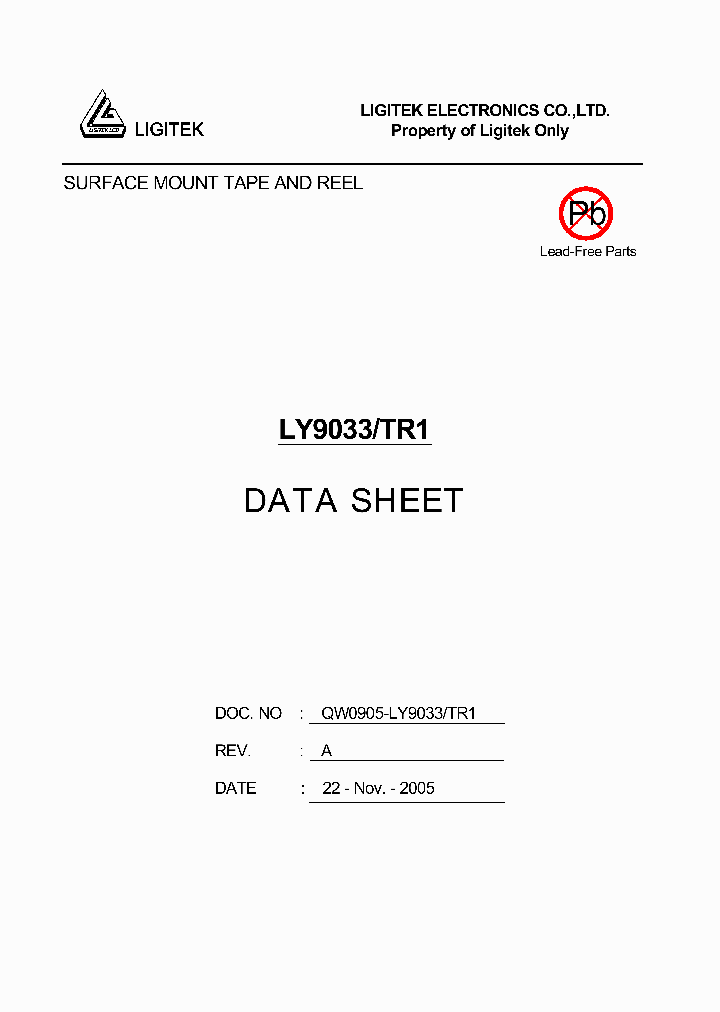 LY9033TR1_1420205.PDF Datasheet