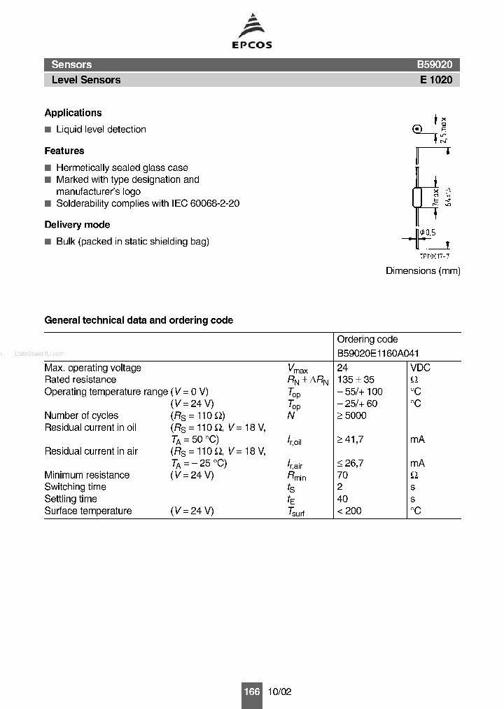 B59020_1397677.PDF Datasheet