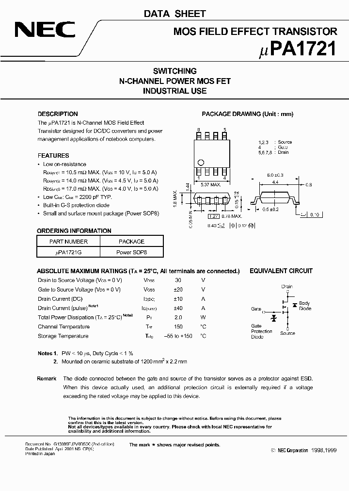 UPA1721G-E1_1447094.PDF Datasheet