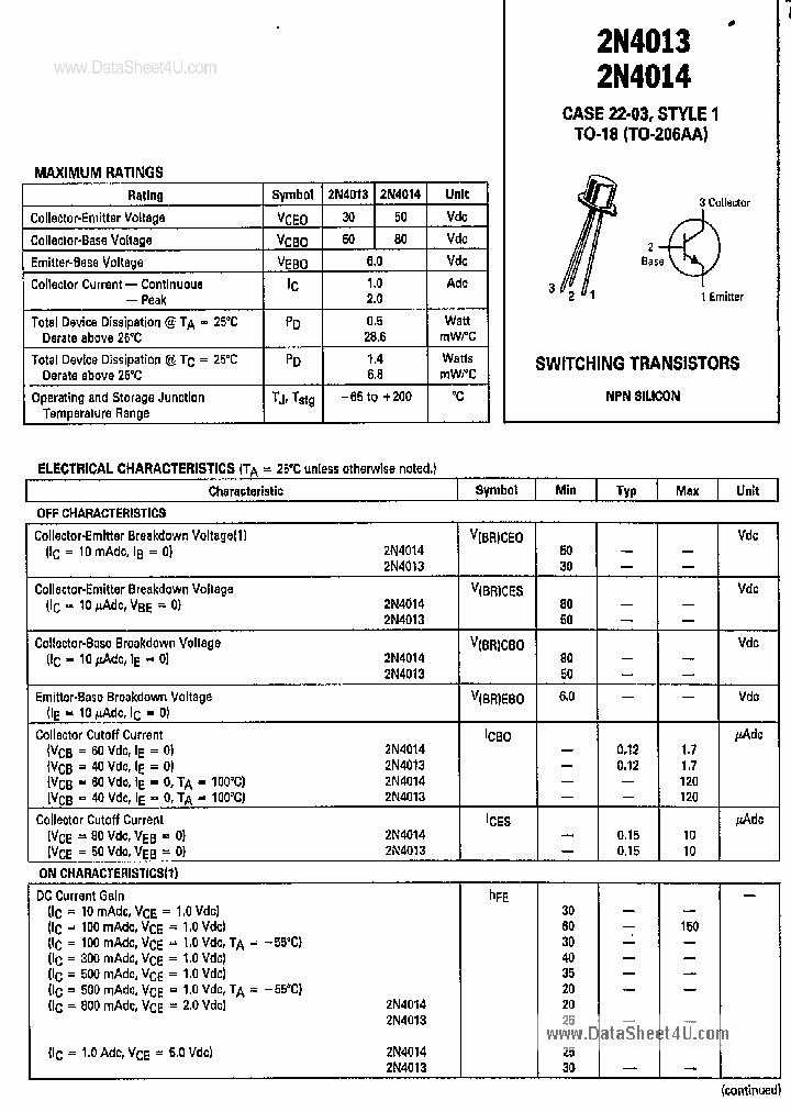 2N4013_1413507.PDF Datasheet